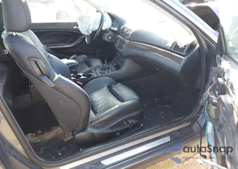 2003 BMW 325Ci из США, поврежденный, VIN WBABN33463PC99595